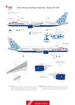 British Airways - Boeing 757-200 (Delftblue Daybreak)