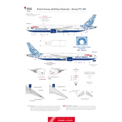 British Airways - Boeing 777-200 (Delftblue Daybreak)
