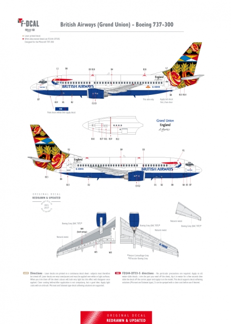 British Airways (Grand Union) - Boeing 737-300