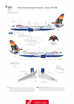 British Airways (Cogutki Lowickie) - Boeing 737-400