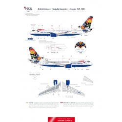 British Airways (Kogutki Lowickie) - Boeing 737-400