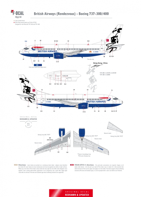 British Airways (Rendezvous) - Boeing 737-300/400