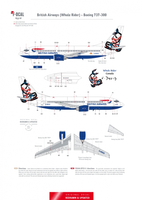 British Airways (Whale Rider) - Boeing 737-300