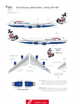 British Airways - Boeing 747-400 (Whale Rider)