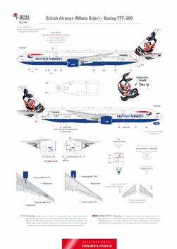 British Airways - Boeing 777-200 (Whale Rider)