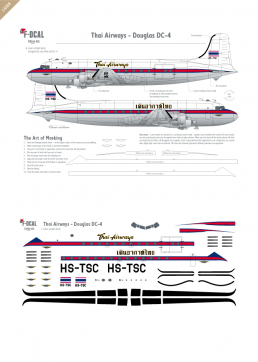 Thai Airways - Douglas DC-4