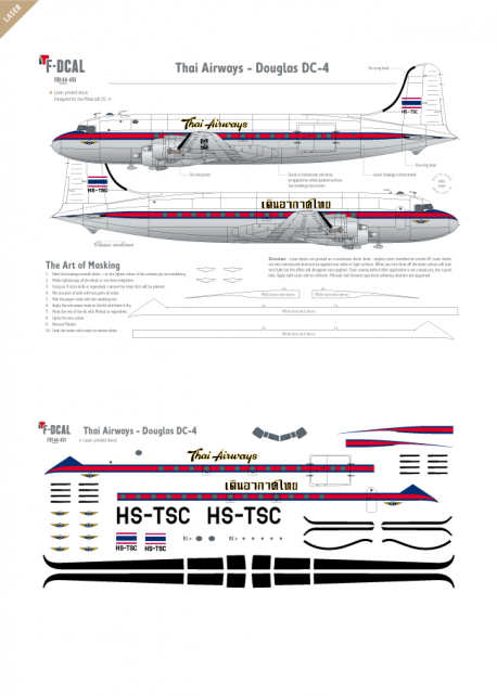 Thai Airways - Douglas DC-4