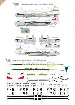 UAT Aéromaritime - Douglas DC-4