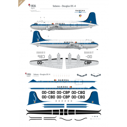 Sabena - Douglas DC-4 (Last scheme)