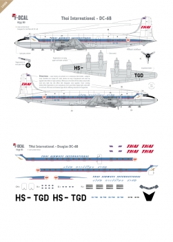 Thai International - Douglas DC-6B