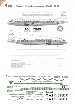 T.A.I. - Douglas DC-6B (Original)