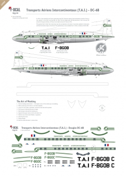 T.A.I. - Douglas DC-6B (Original)