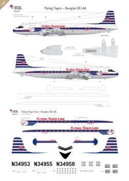 Flying Tigers - Douglas DC-6A