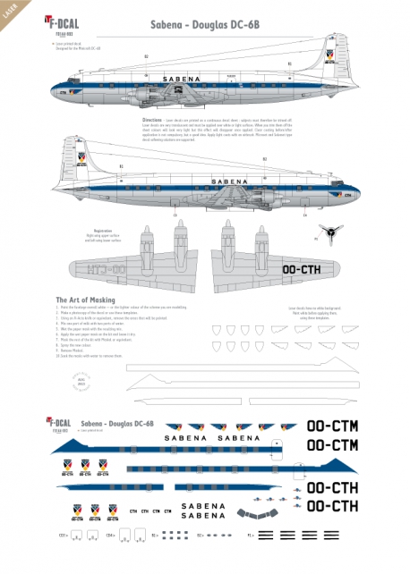 Sabena - Douglas DC-6B