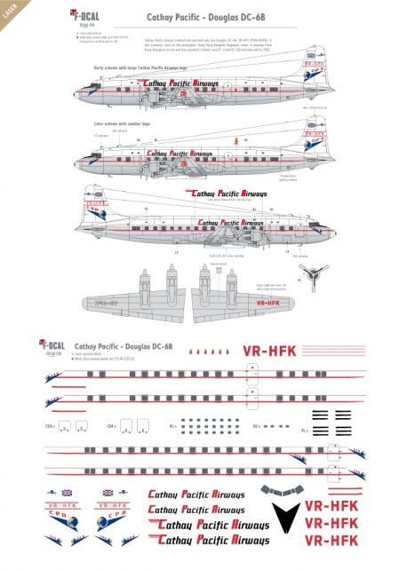 Cathay Pacific - Douglas DC-6B
