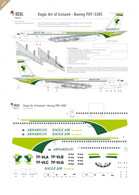 Eagle Air of Iceland - Boeing 707-320