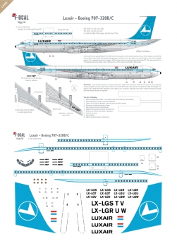 Luxair - Boeing 707-320