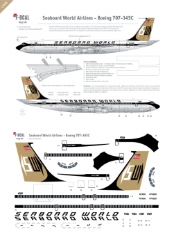 Seaboard World - Boeing 707-345C