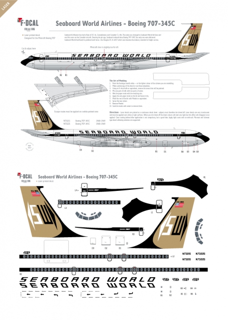 Seaboard World - Boeing 707-345C
