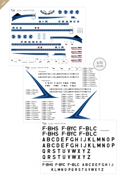 Air France (Shark tail) - Boeing 707-328/328B