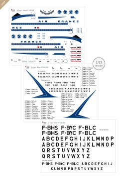 Air France (Shark tail) - Boeing 707-328/328B