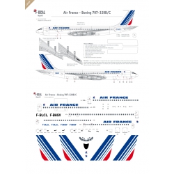 Air France (Barcode) - Boeing 707-328B/C