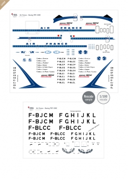 Air France (Shark tail) - Boeing 707-328C
