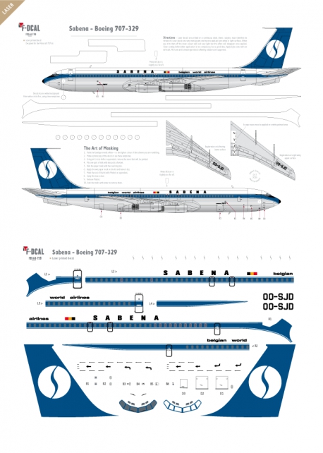 Sabena - Boeing 707-329