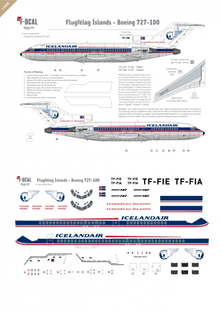 Flugfelag Islands - Boeing 727-100