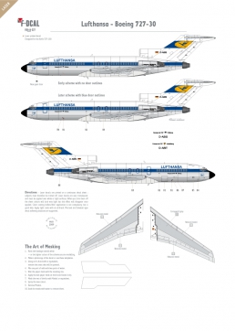 Lufthansa - Boeing 727-100