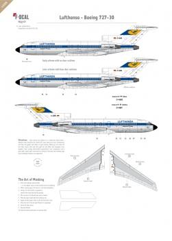 Lufthansa - Boeing 727-100