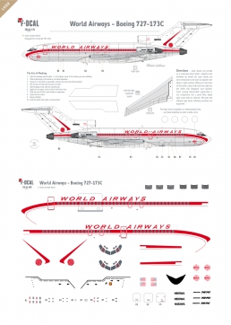 World Airways - Boeing 727-100