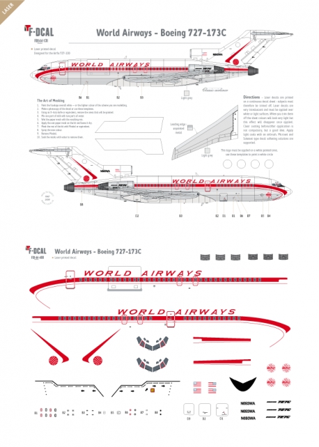 World Airways - Boeing 727-100