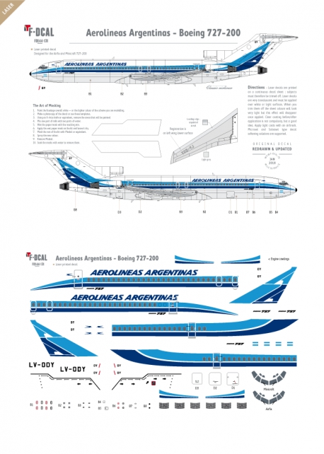 Aerolineas Argentinas - Boeing 727-200