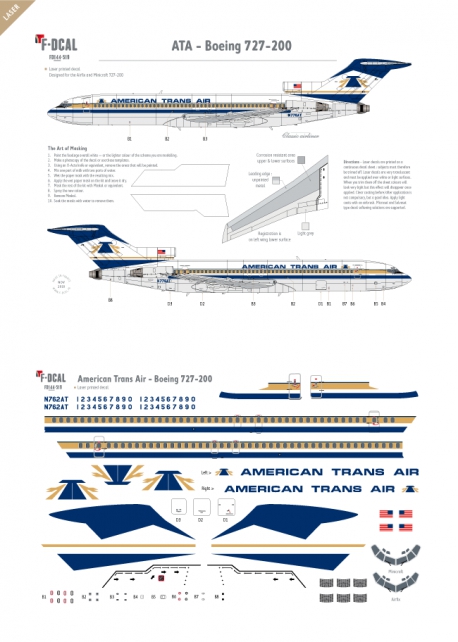 American Trans Air - Boeing 727-200