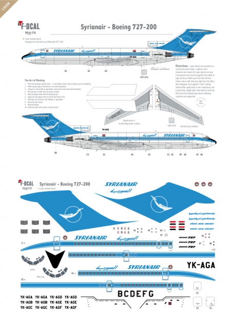 Syrianair - Boeing 727-200