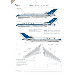 Sabena (livrée originale) - Boeing 727-29/29QC