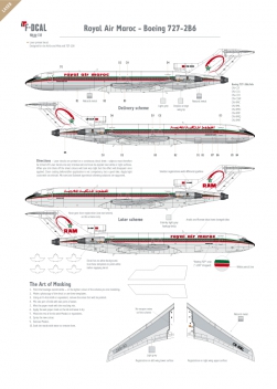 Royal Air Maroc - Boeing 727-200