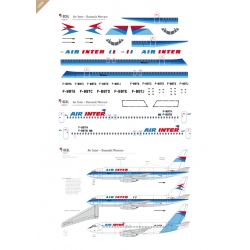 Air Inter - Dassault Mercure