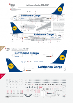 Lufthansa Cargo - Boeing 737-200F