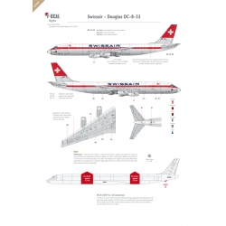 Swissair - Douglas DC-8-32 (Old colours)