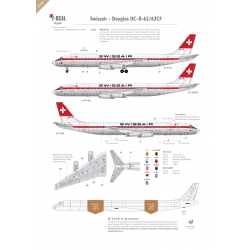 Swissair - Douglas DC-8-62 (Old colours)