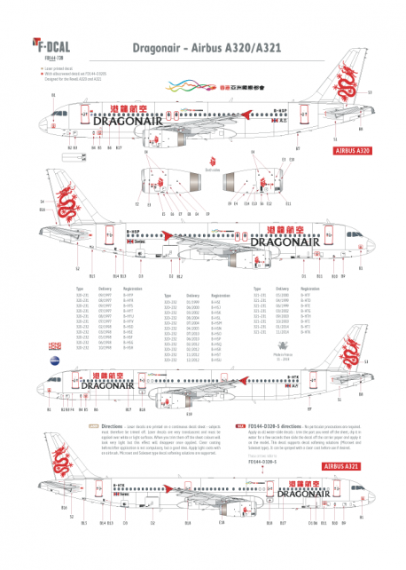 Dragonair - Airbus A320/A321