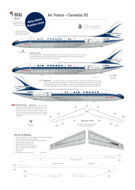 Air France (Première livrée) - Caravelle III