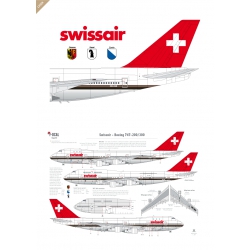 Swissair - Boeing 747-200 (Chocolat)