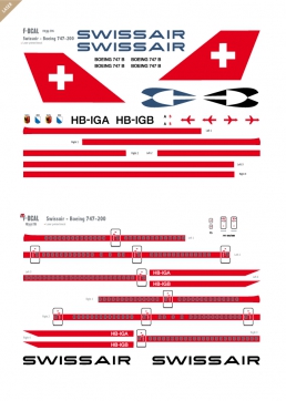 Swissair - Boeing 747-200
