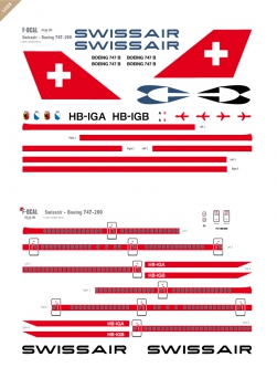 Swissair - Boeing 747-200