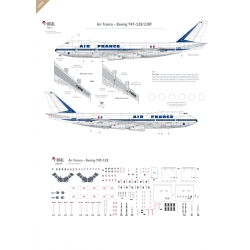 Air France - Boeing 747-100 (Delivery scheme)