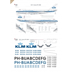 KLM - Boeing 747-200 (Delivery scheme)