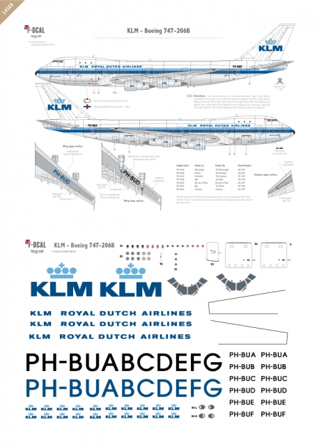 KLM - Boeing 747-200 (première livrée)